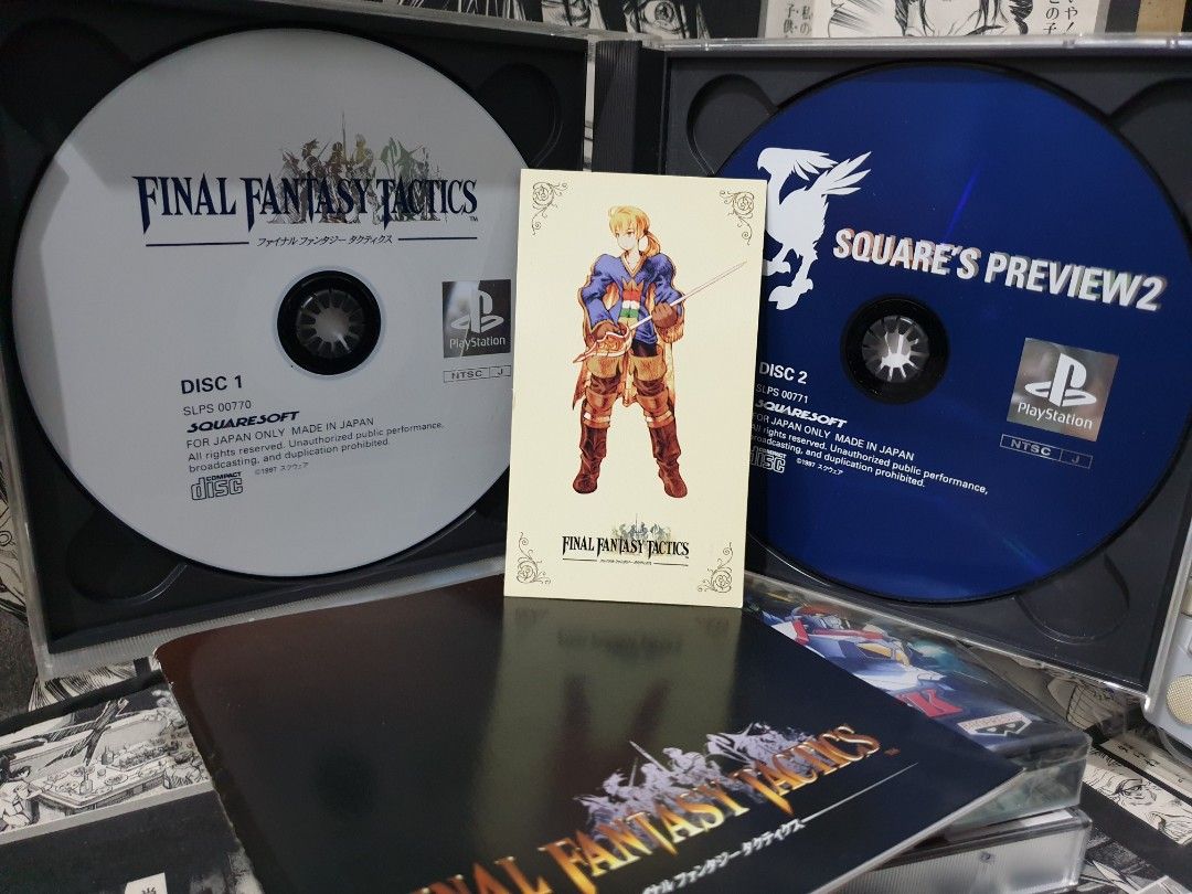 Final Fantasy Tactics PS1 Playstation 1 Japan, Video Gaming, Video Games, PlayStation on Carousell