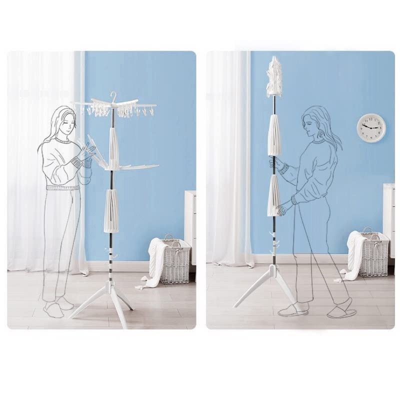 Foldable Baby Cloth Laundry Drying Rack 3 Tier Towel Hanger, Furniture u0026  Home Living, Home Improvement u0026 Organisation, Clothes Drying Rack on  Carousell