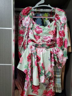 For Love & Lemons Floral dress