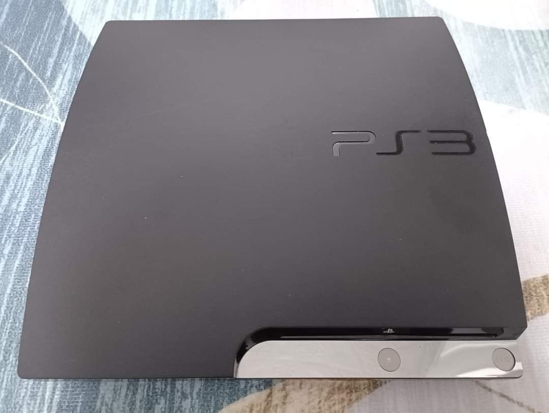 For Sale 2nd Hand Ps3 Slim JB 500GB Full of Games, Video Gaming, Video