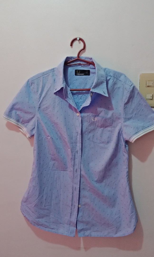 FRED PERRY WOMEN BLOUSE on Carousell