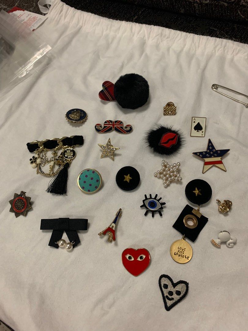 Funky brooches on sale