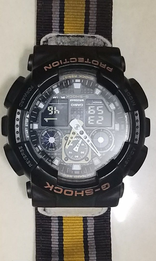 G shock hot sale ga 100 mc
