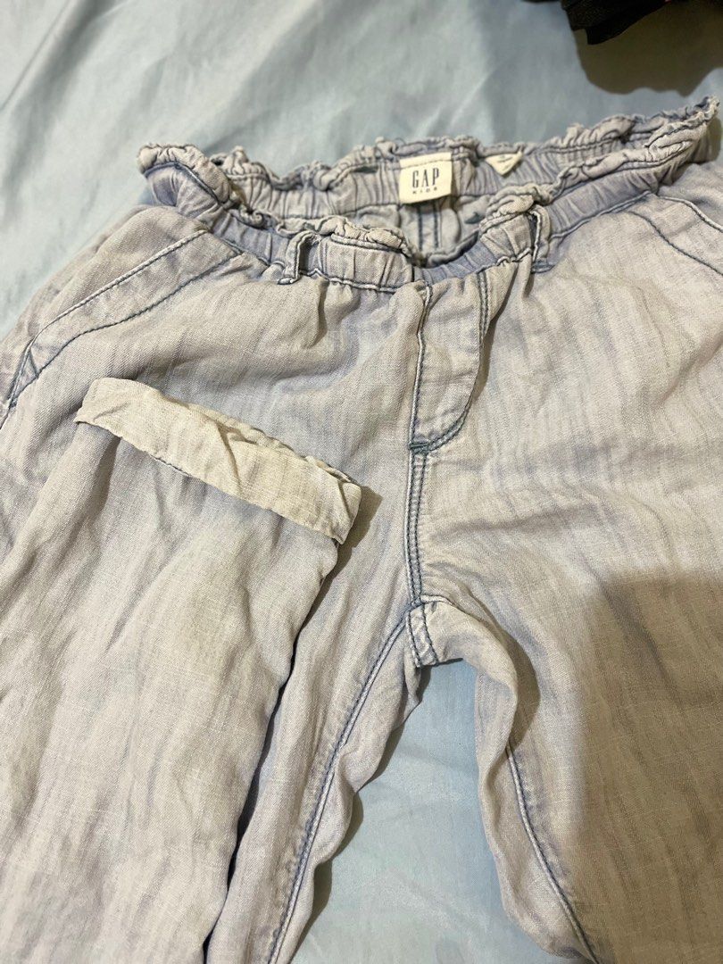 GAP kids soft denim (Category: Jeans) located in Mangatarem. Submitted by lccarousel (Listing ID 1214744377, Image 3). Description: Size 10 regular on tag Waist 24in . Strechable Length 30in.
