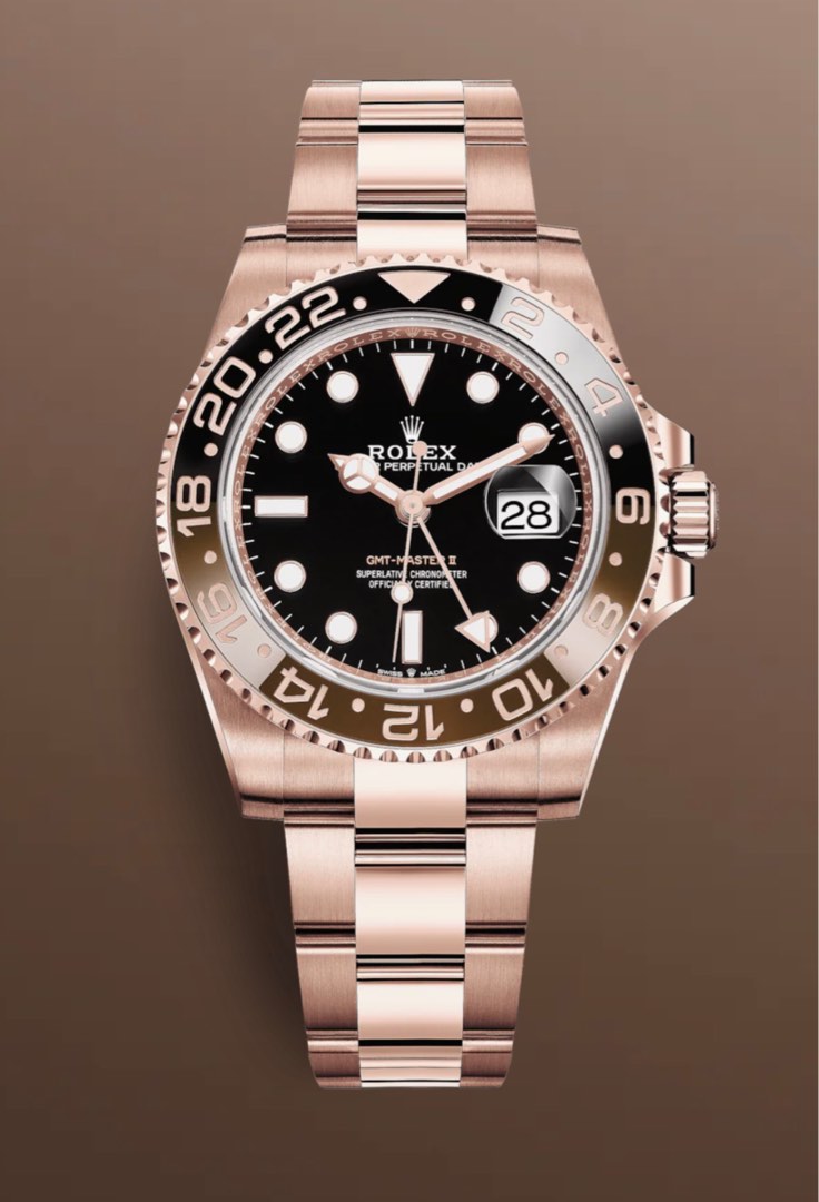 Gmt master ii oystersteel and everose gold hotsell