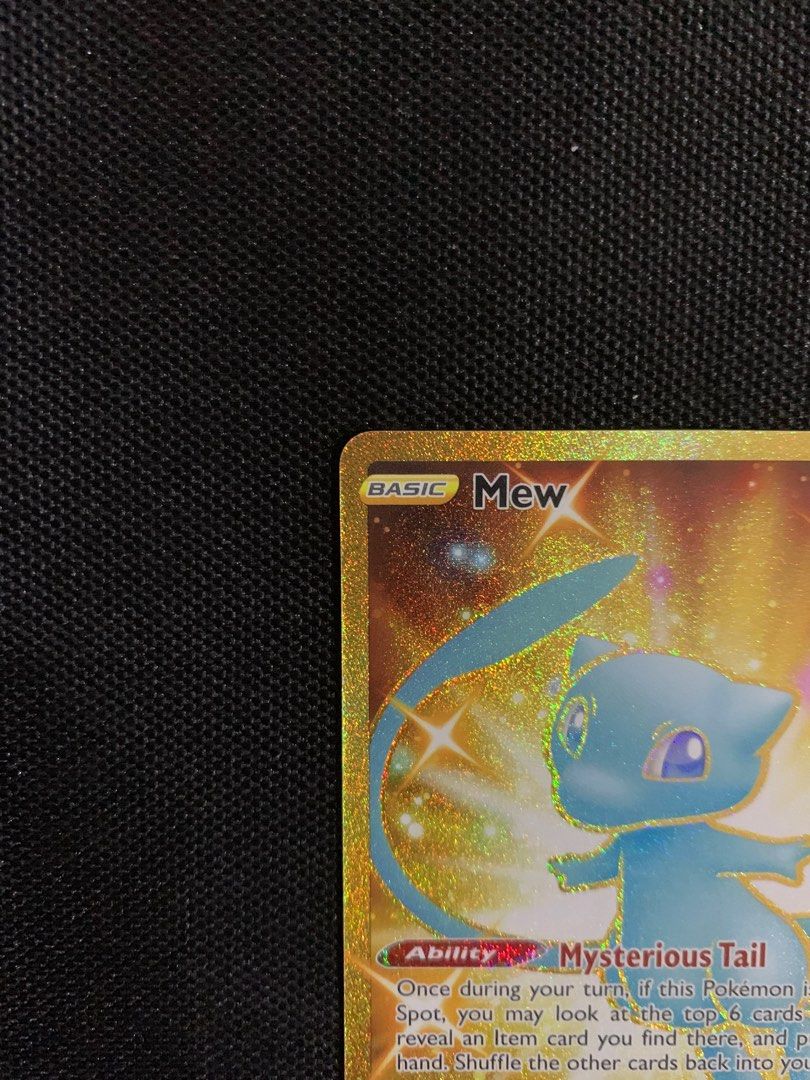 Pokemon - Mew 025/025 - Celebrations - Gold Full Art Card