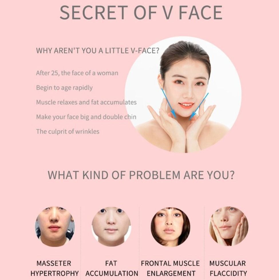 GOOD DEAL!) SMART Electric V-Face Shaping Face Lifting Machine with Remote  Massager Vibration Slimming Double Chin Reducer Facial Lifting Device Face  Slimming, Beauty & Personal Care, Face, Face Care on Carousell