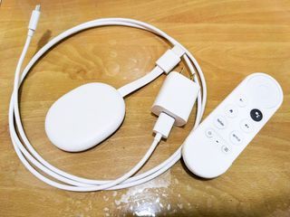 Google Chromecast (第4代) 4K版本 附贈遙控器保護套 二手