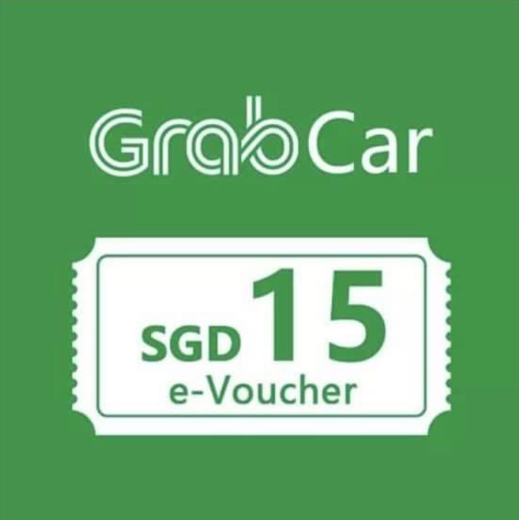 Grab car voucher, Tickets & Vouchers, Vouchers on Carousell
