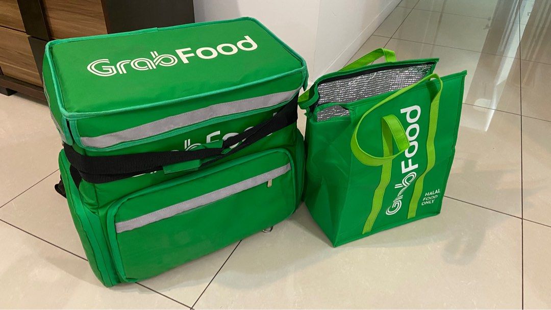 Grabfood bag backpack halal food bag Motorcycles Motorcycle