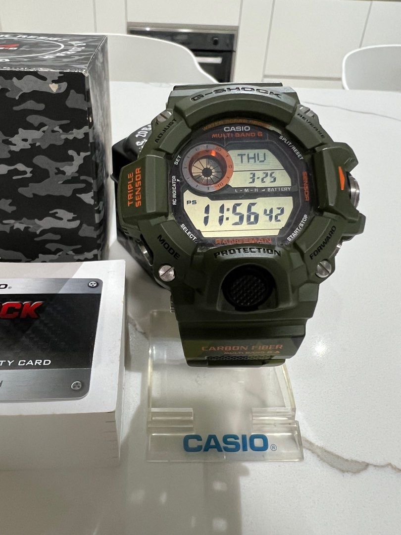 G Shock Rangeman Men in Camouflage GW 9400CMJ 3dr