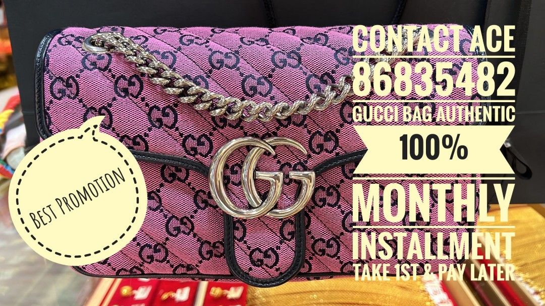 Buy gucci bag on installment hotsell