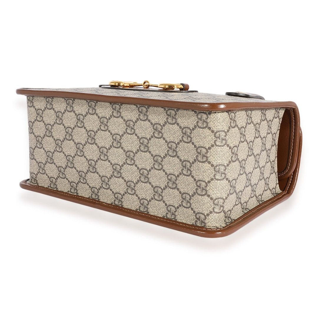 GC 25 Horsebit Mule Brown Monogram Canvas