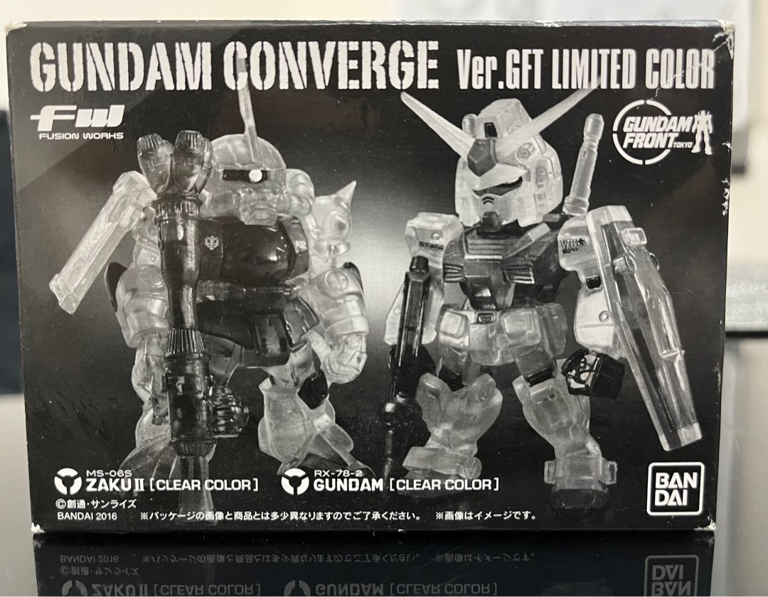 GUNDAM CONVERGE FW Ver.GFT LIMITED COLOR, 興趣及遊戲, 玩具& 遊戲類