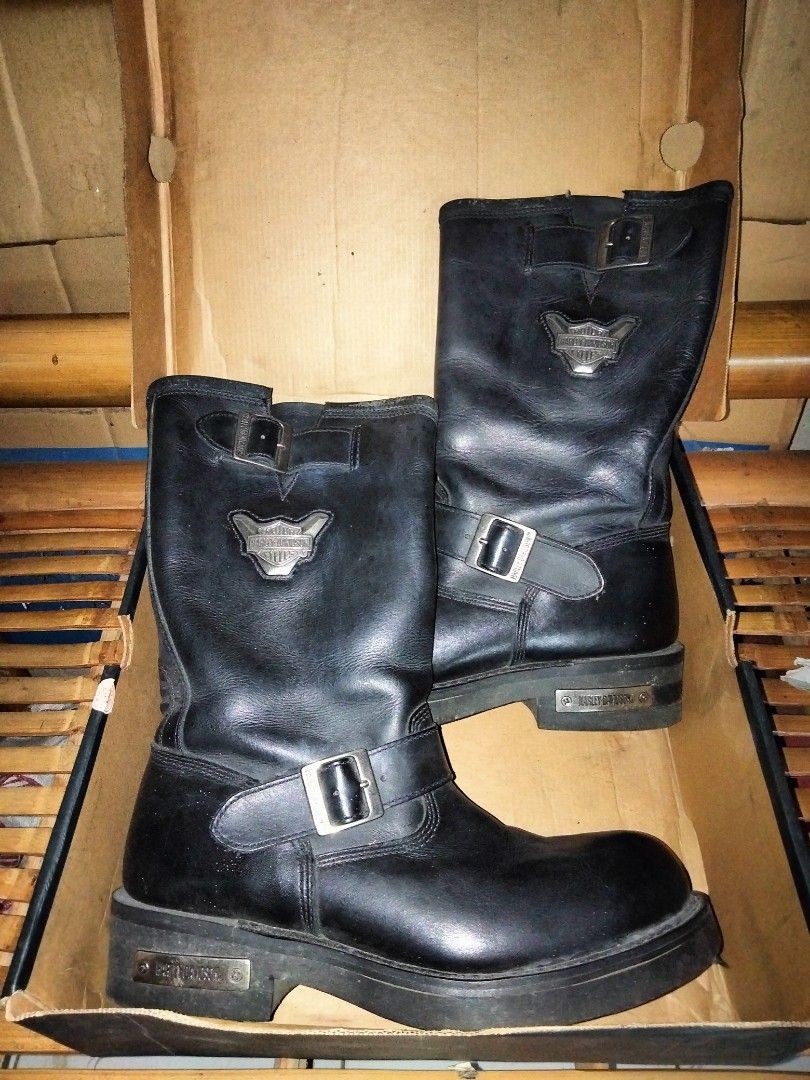 Harley davidson mega conductor boots store