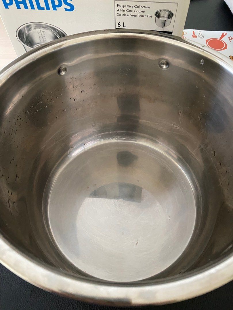 Philips stainless steel inner pot top