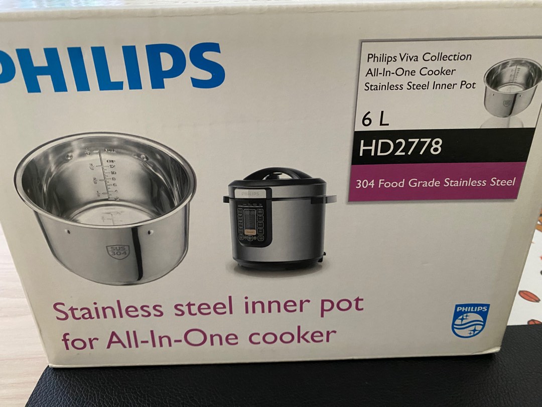 HD2778 Stainless Steel Pot TV Home Appliances Kitchen Appliances Cookers on Carousell