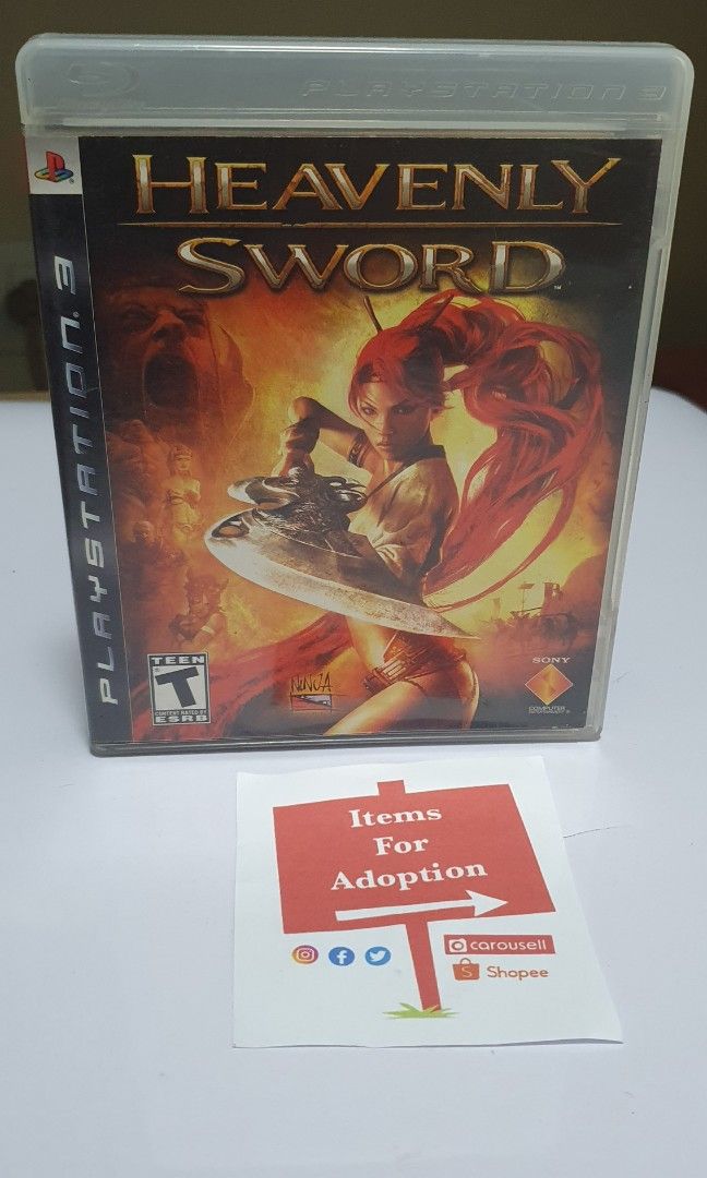 Heavenly Sword PS3 (Sony Playstation 3,), Video Gaming, Video Games ...
