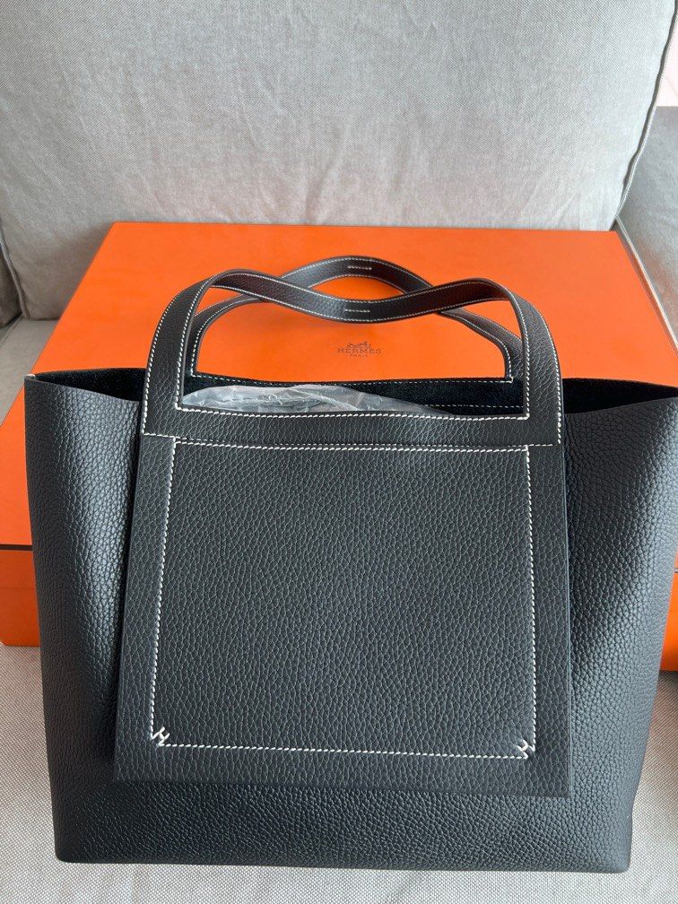 HERMES Taurillon Clemence Cabasellier 31 Craie 970324
