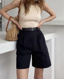H&M Tailored Bermuda Trouser Shorts (high waist)