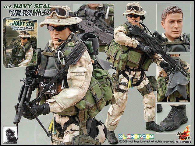 ミリタリー 1/6 U.S.NAVY SEAL Water Edge Operation A Hot Toys U.S.NAVY SEAL Water Edge Operation 1/6 Military Action