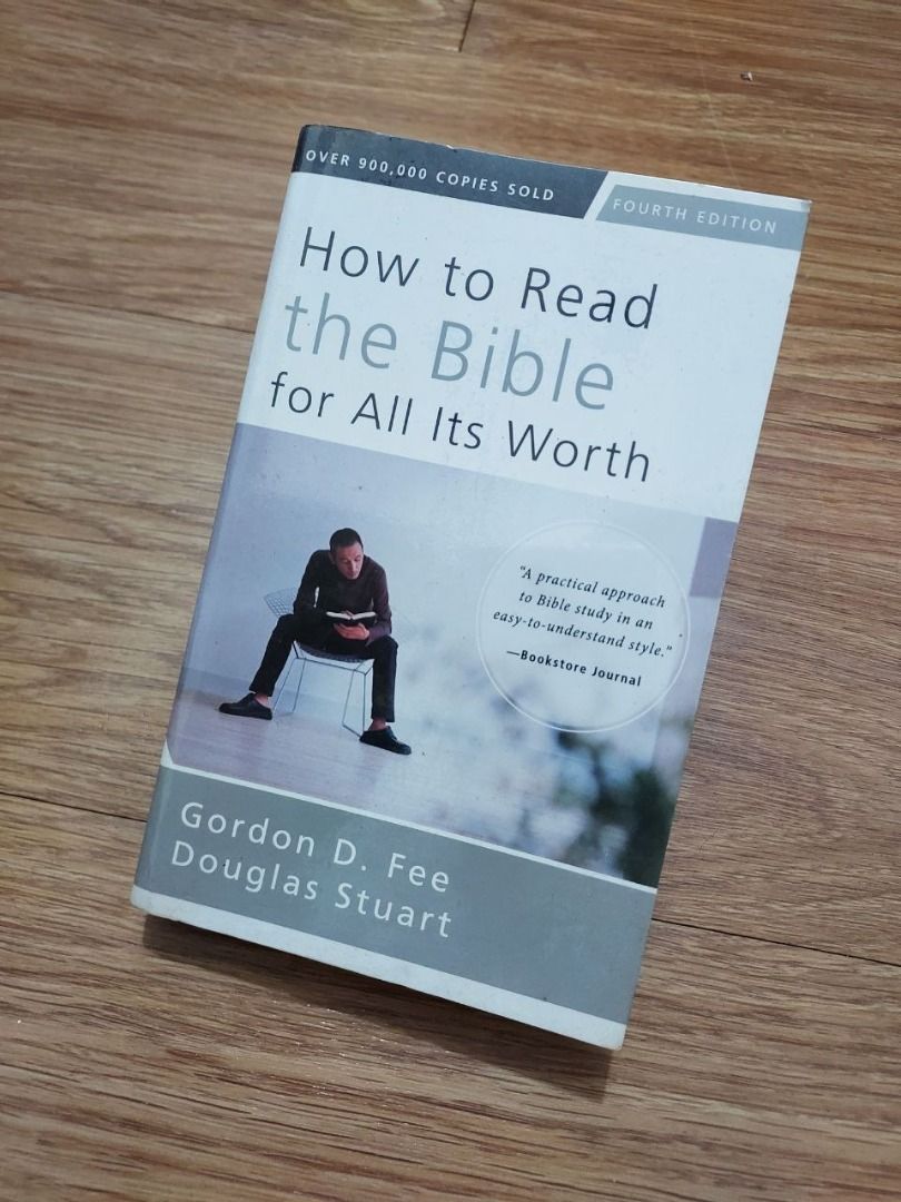 how-to-read-the-bible-for-all-its-worth-by-gordon-fee-hobbies-toys