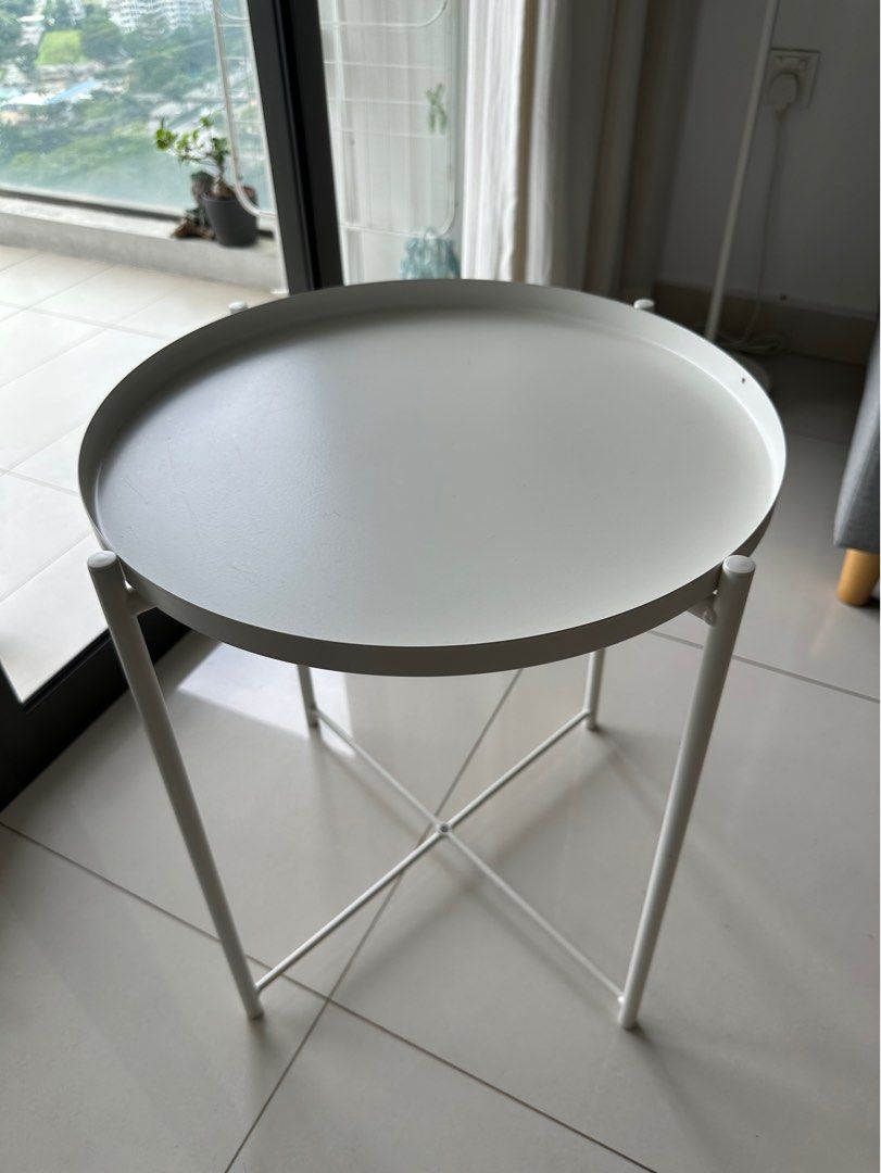IKEA GLADOM Side Table, Furniture & Home Living, Furniture, Tables
