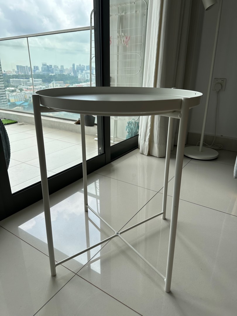 IKEA GLADOM Side Table, Furniture & Home Living, Furniture, Tables