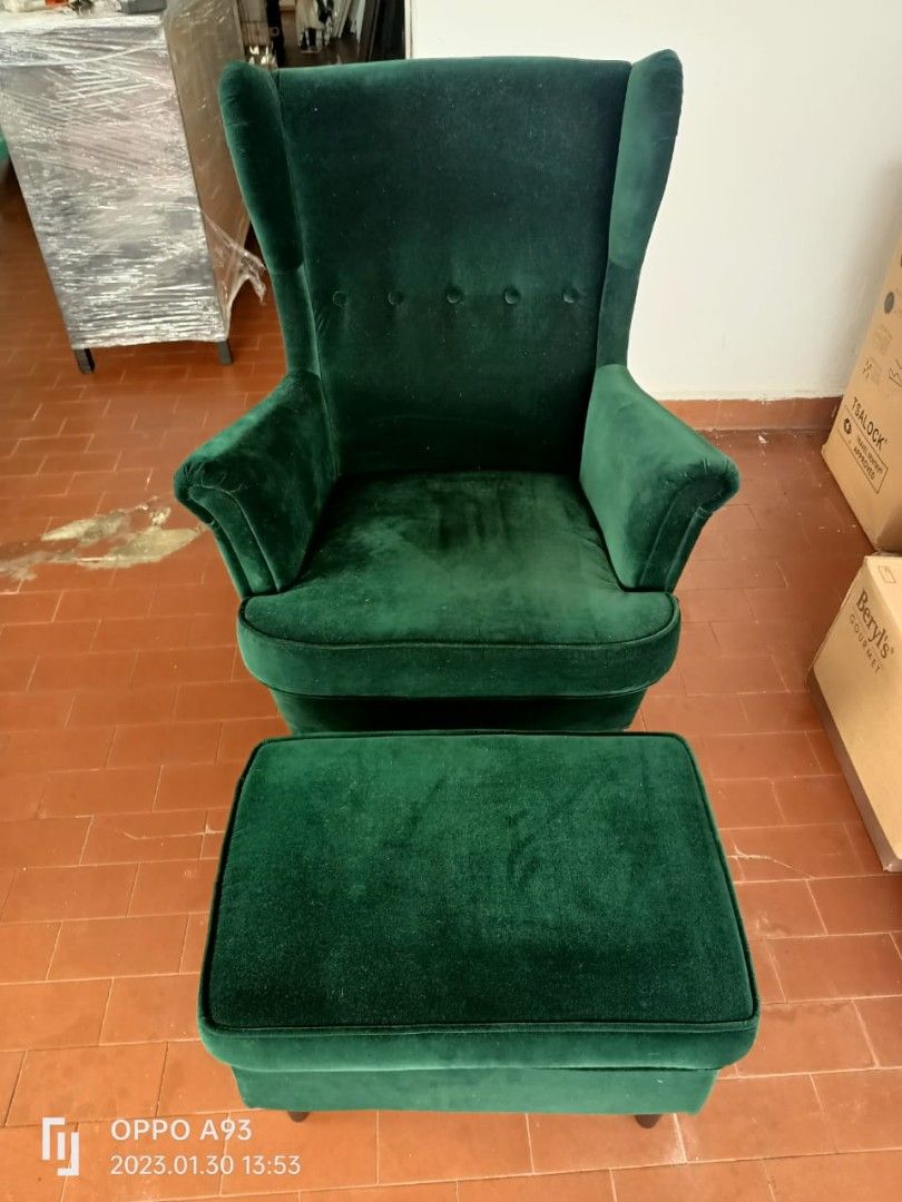 Strandmon discount green velvet