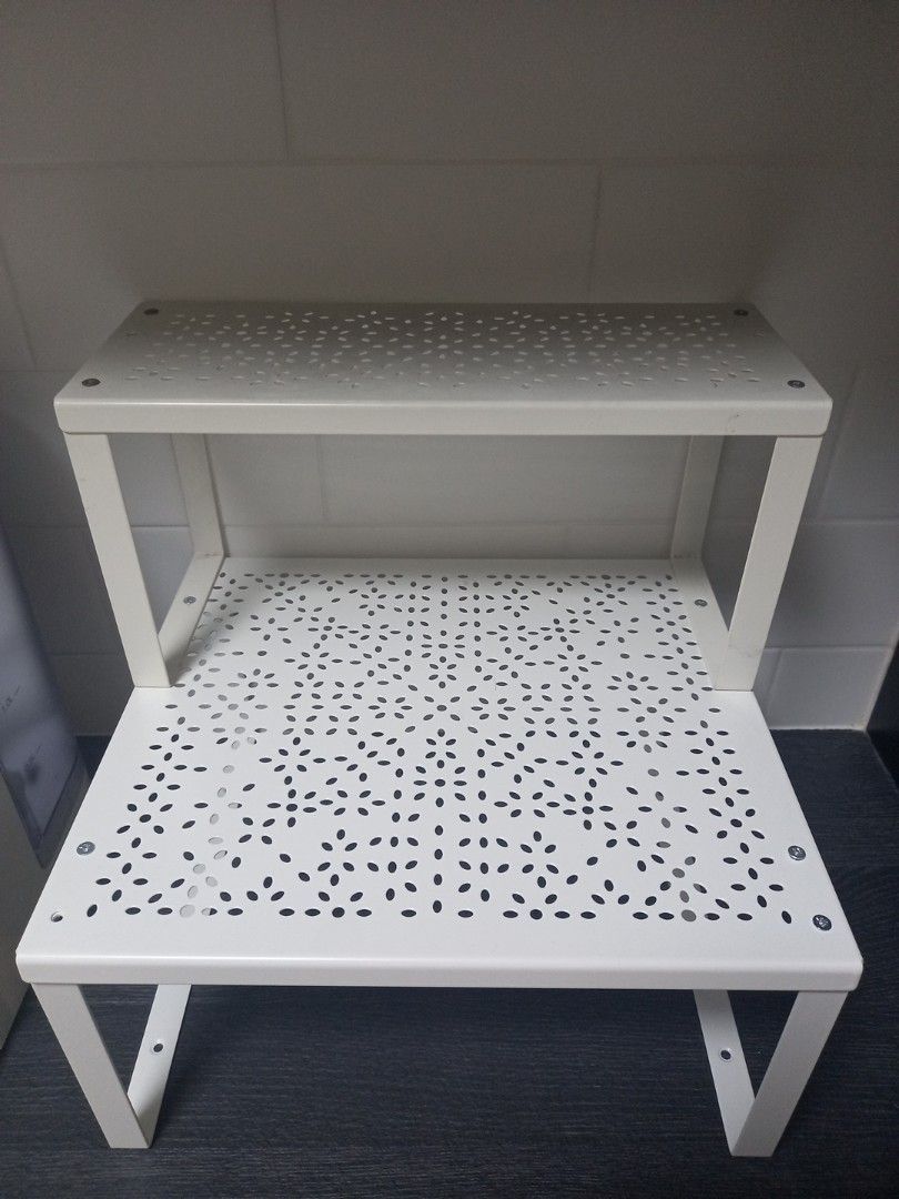 Ikea tiered shelves, Furniture & Home Living, Furniture, Shelves