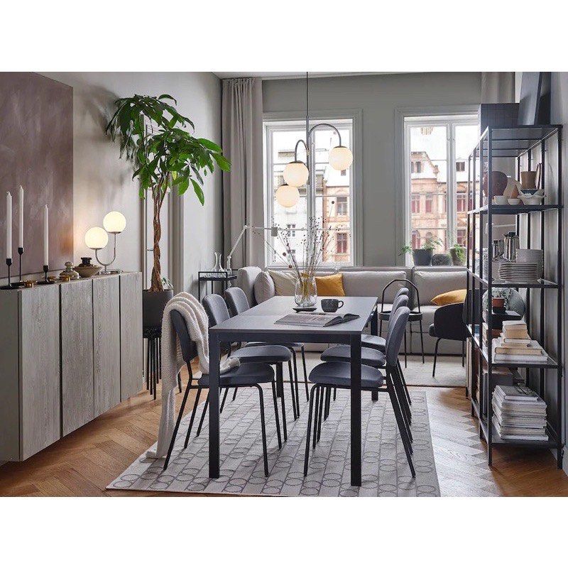 IKEA Vangsta Extendable Dining Table Furniture Home Living