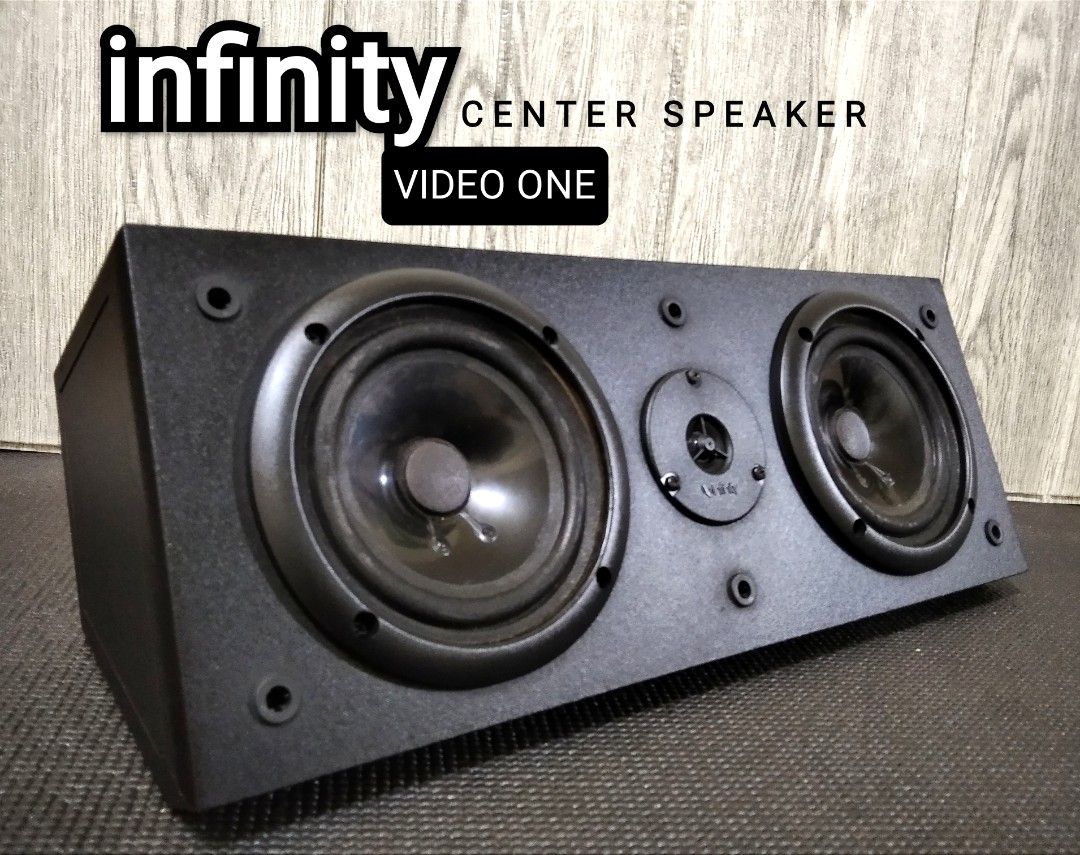 Infinity rs video center hot sale speaker
