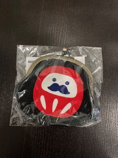 Ino-kichi Daruma kisslock purse