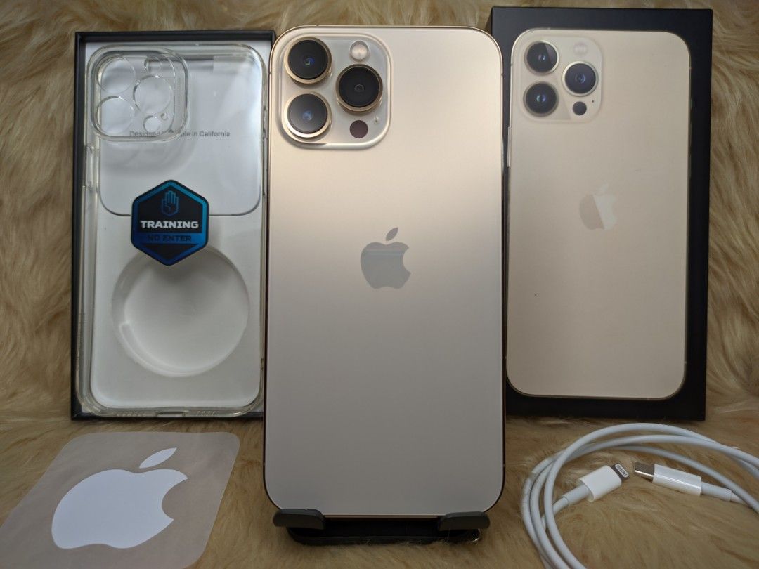 iPhone 13 Pro Max 256GB 5G Gold Smartlocked, Mobile Phones & Gadgets