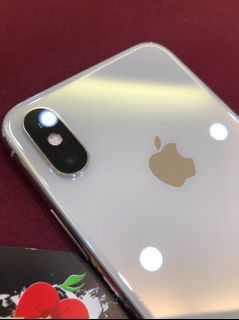 【蘋果高手-高雄建國】二手Iphone XS/64G/銀白色{{手機買賣故障維修}}