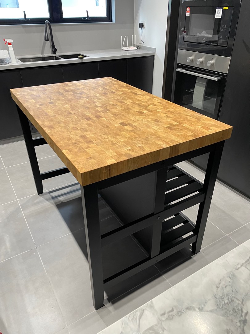 VADHOLMA IKEA Island table, Furniture & Home Living, Furniture, Other