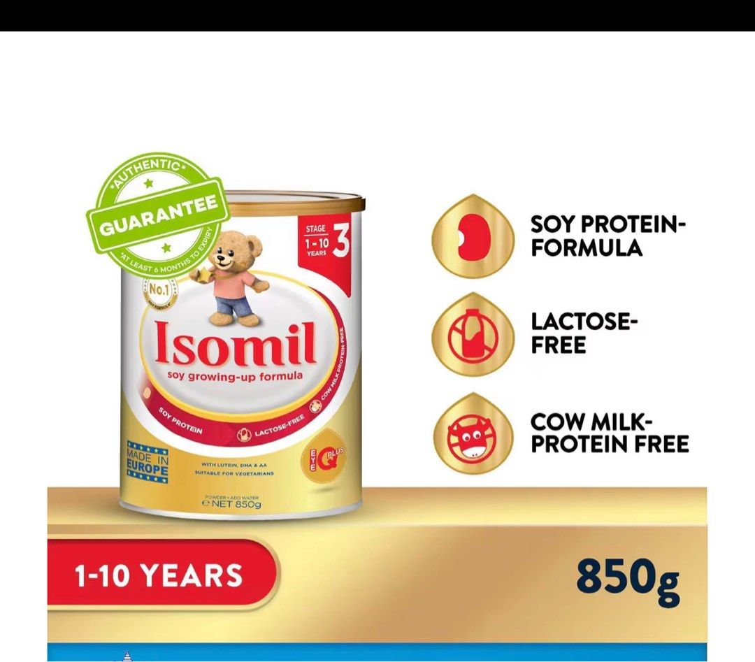 Isomil stage3 soy growingup 850g, Babies & Kids, Nursing & Feeding