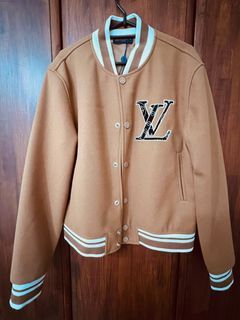 Authentic lV MONOGRAM embossed leather and cowhide tunic jacket, Men's  Fashion, Coats, Jackets and Outerwear on Carousell
