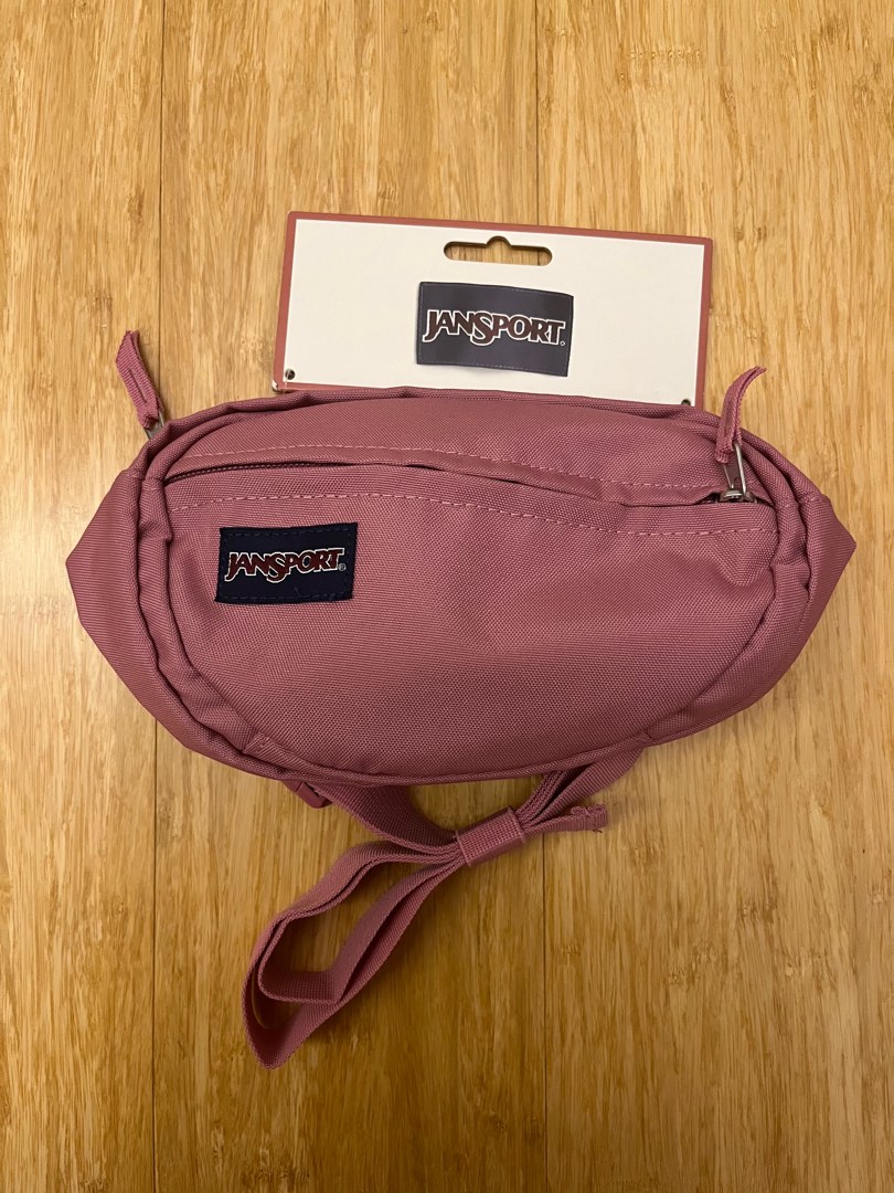Jansport 2.5L Fifth Avenue Crossbody Belt Bag Pink, Women's Fashion