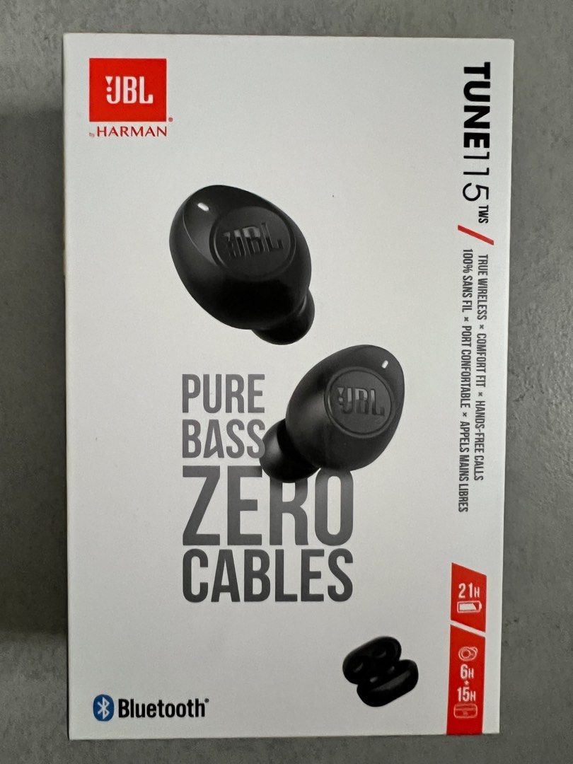 Jbl tune 115 tws black store