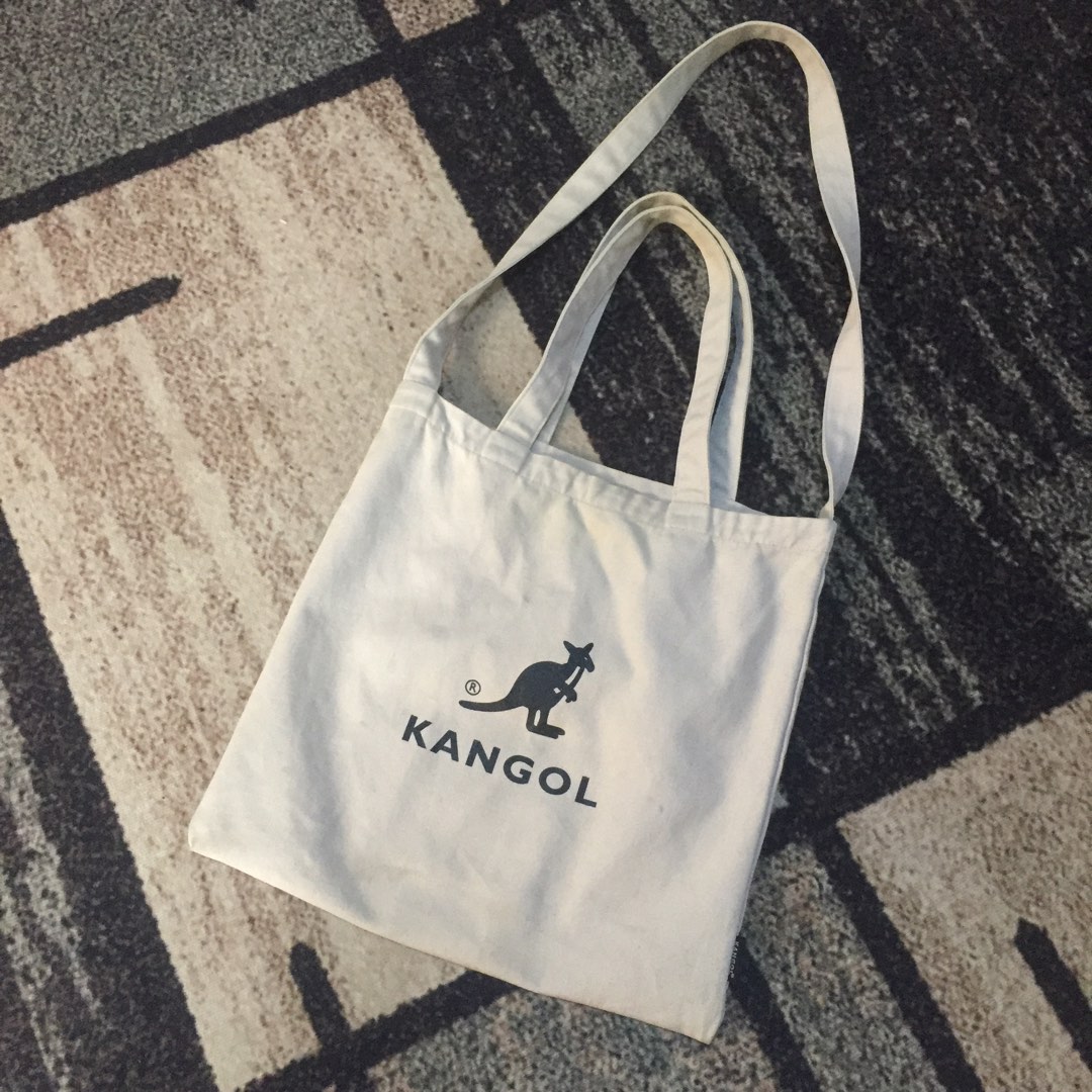 KANGOL TOTE BAG, Women's Fashion, Bags & Wallets, Tote Bags on Carousell