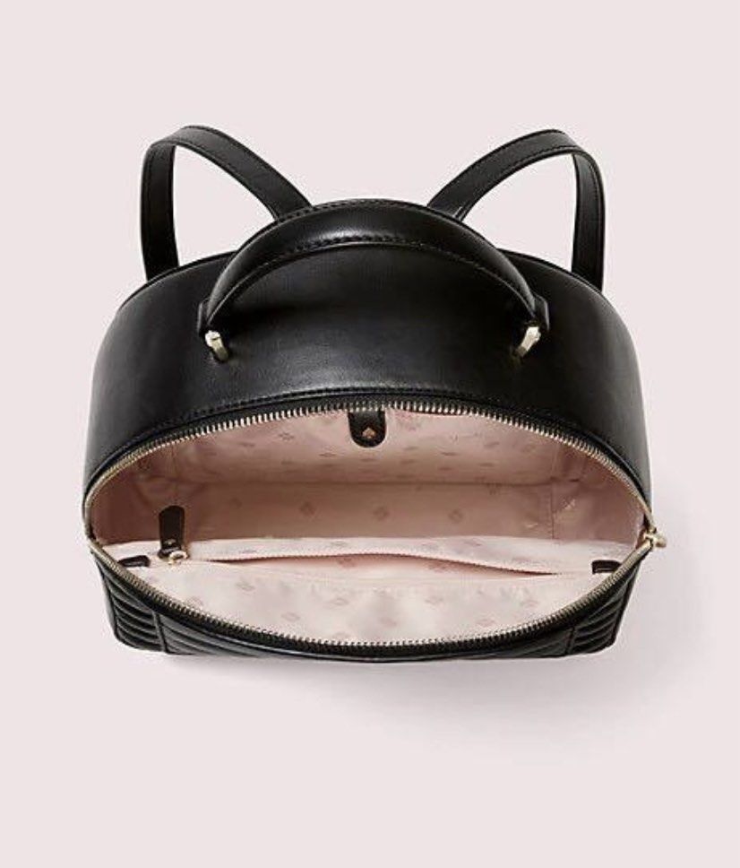 Kate Spade Amelia Medium Backpack Black, Women's Fashion, Bags