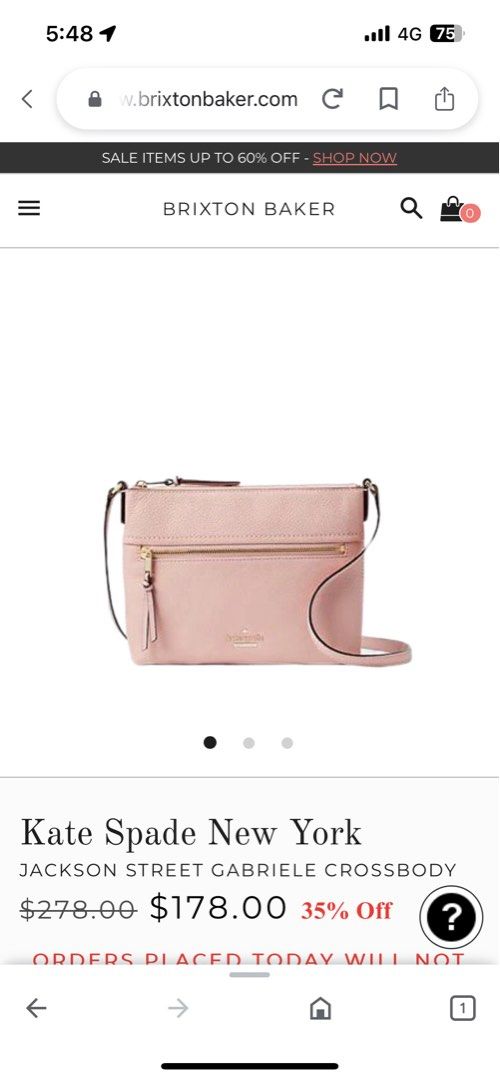 Kate spade jackson street crossbody outlet
