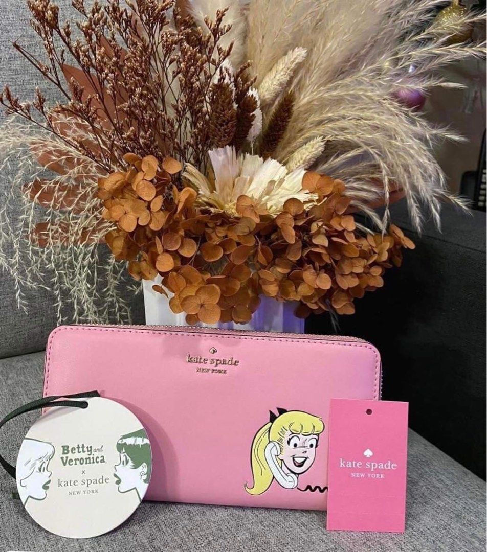Kate Spade x Archie Wallet, Women's Fashion, Bags & Wallets, Wallets & Card  holders on Carousell