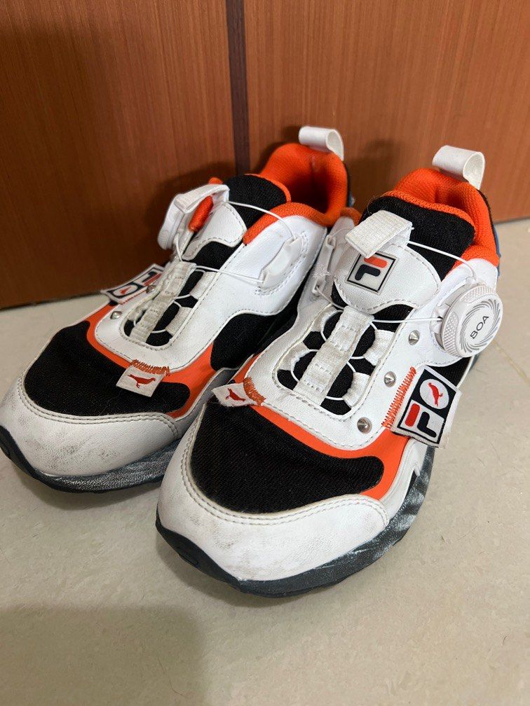 White fila discount sneakers kids