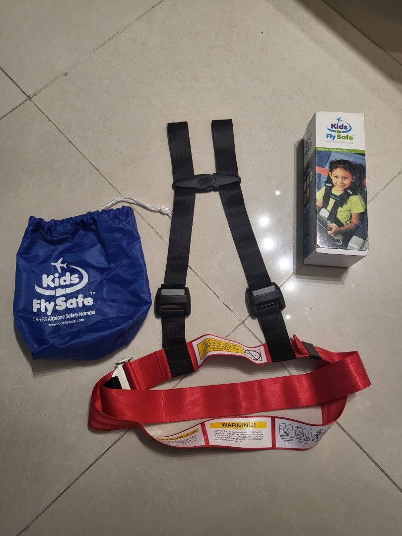 【新品】Kids Fly Safe飛行機用ハーネス/シートベルト　CARES レンタル 飛行機用幼児ハーネス CARES