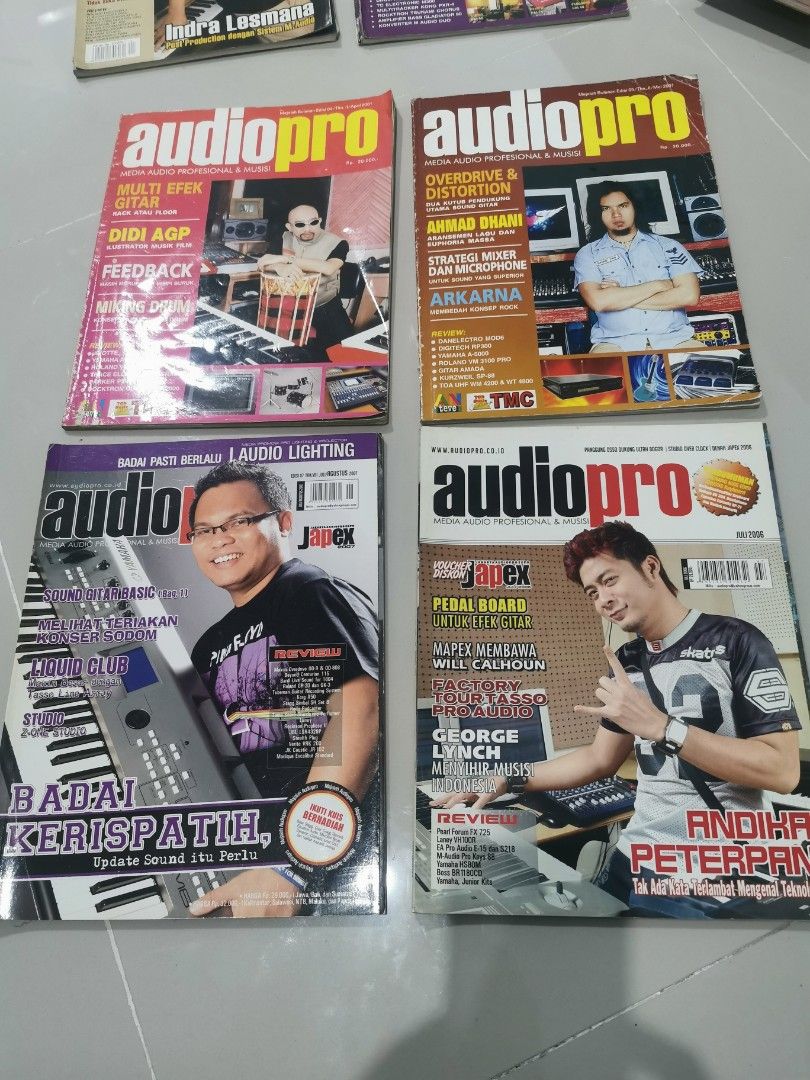 Koleksi Majalah Audiopro Keyboard, Buku & Alat Tulis, Majalah & Lainnya