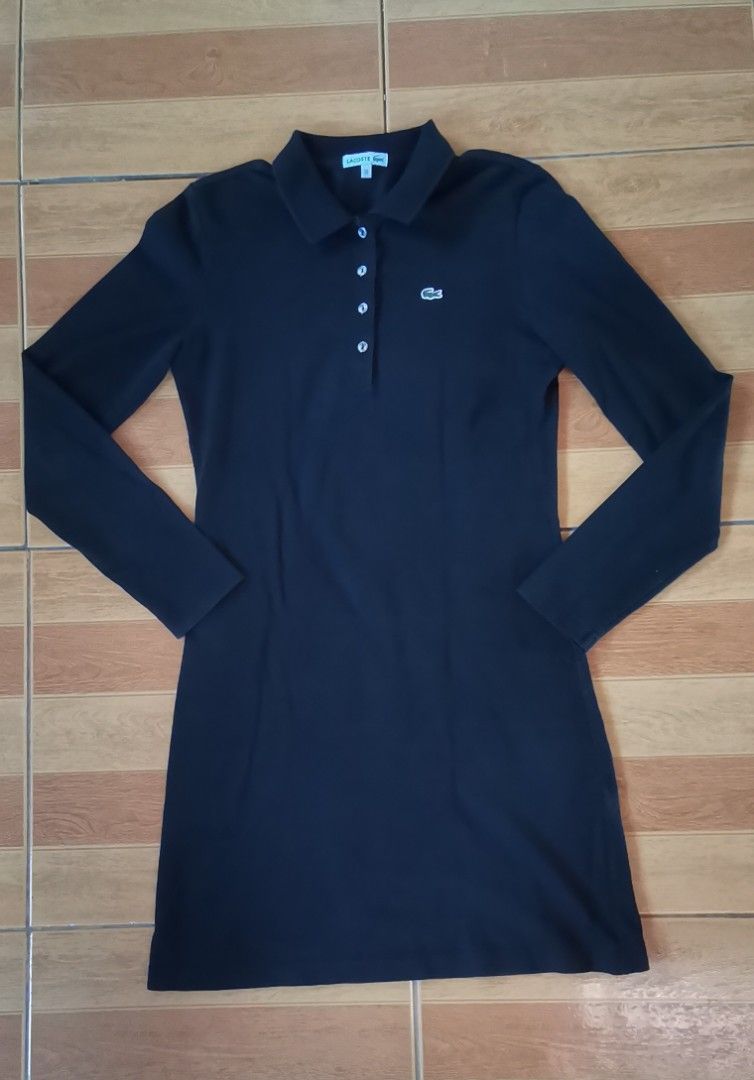 Lacoste dress long sleeve new arrivals