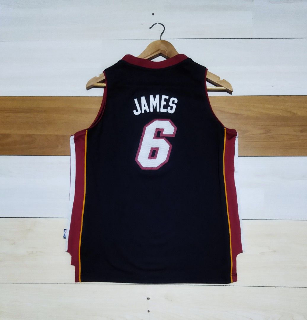 LeBron James #6 Miami Heat jersey, Limited Edition – Youth Medium