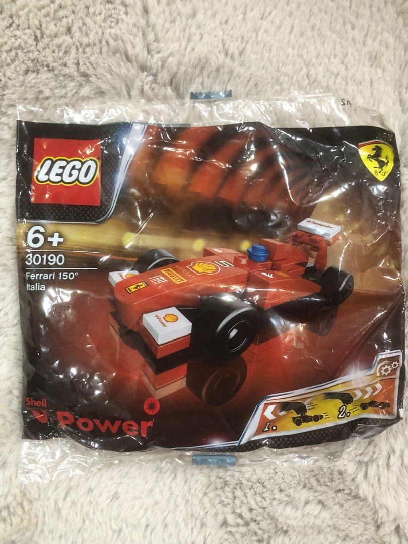 Fader fage industri indtryk LEGO 30190 Ferrari 150 Italia Polybag, Hobbies & Toys, Toys & Games on  Carousell